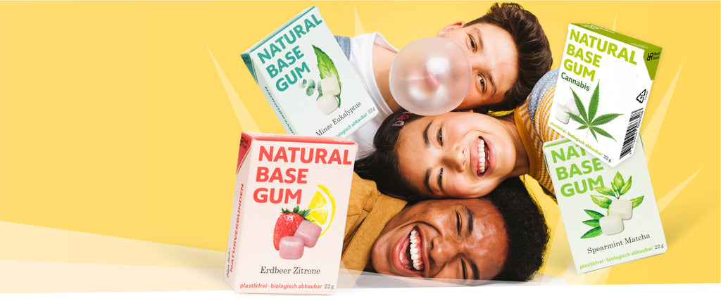 Natural Base Gum: Kaugummi ohne Plastik. Natürlich und nachhaltig