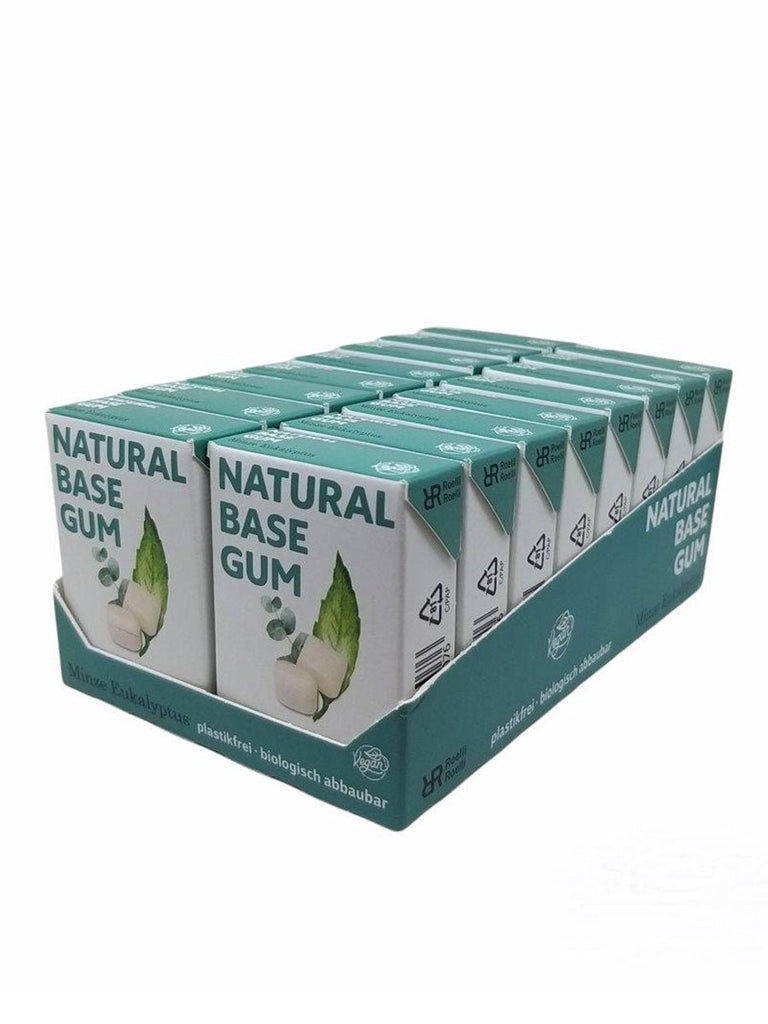 Natural Base Gum Minze Eukalyptus plastikfrei - Brothers in Taste