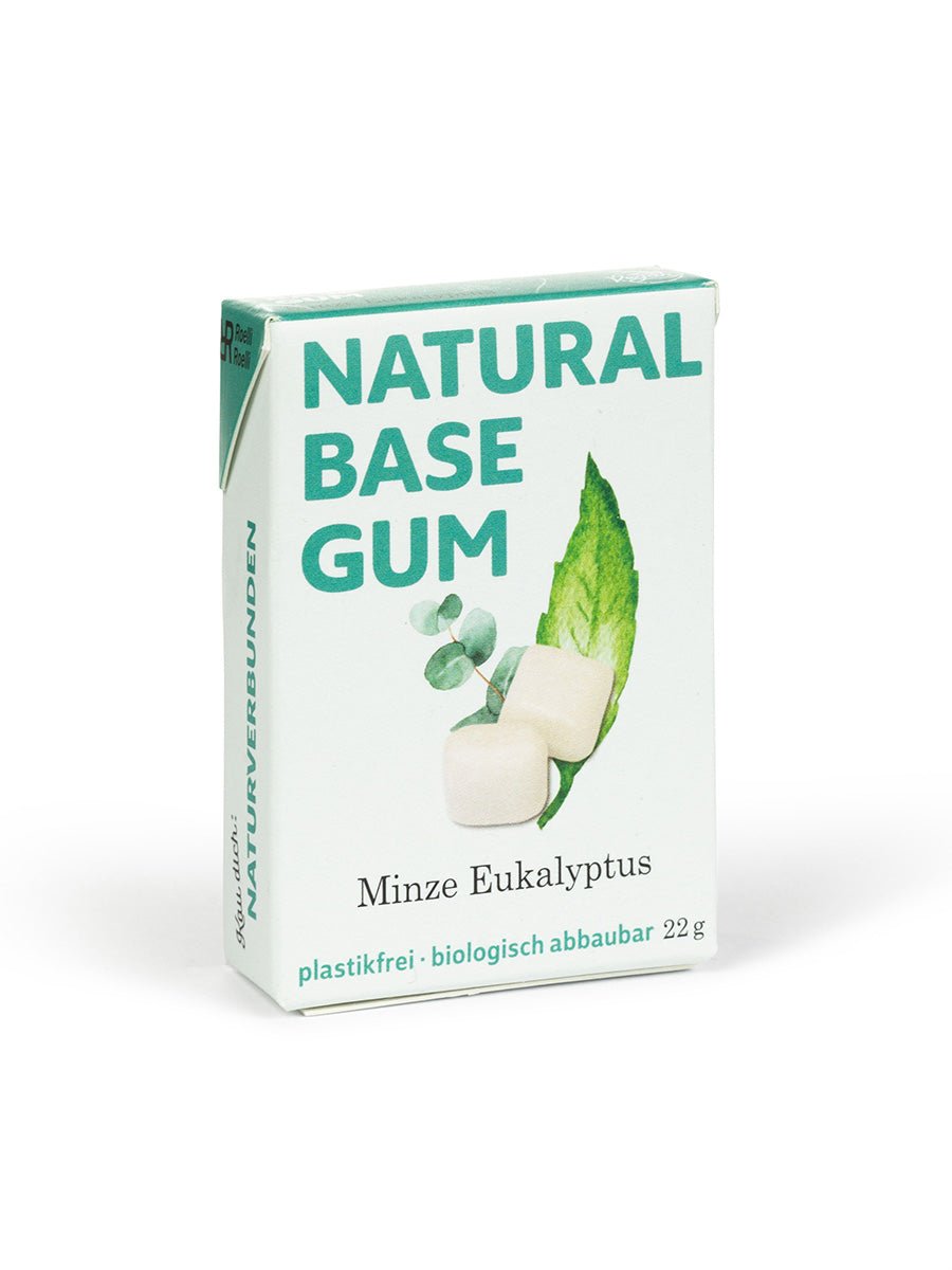 Natural Base Gum Minze Eukalyptus plastikfrei – Brothers in Taste
