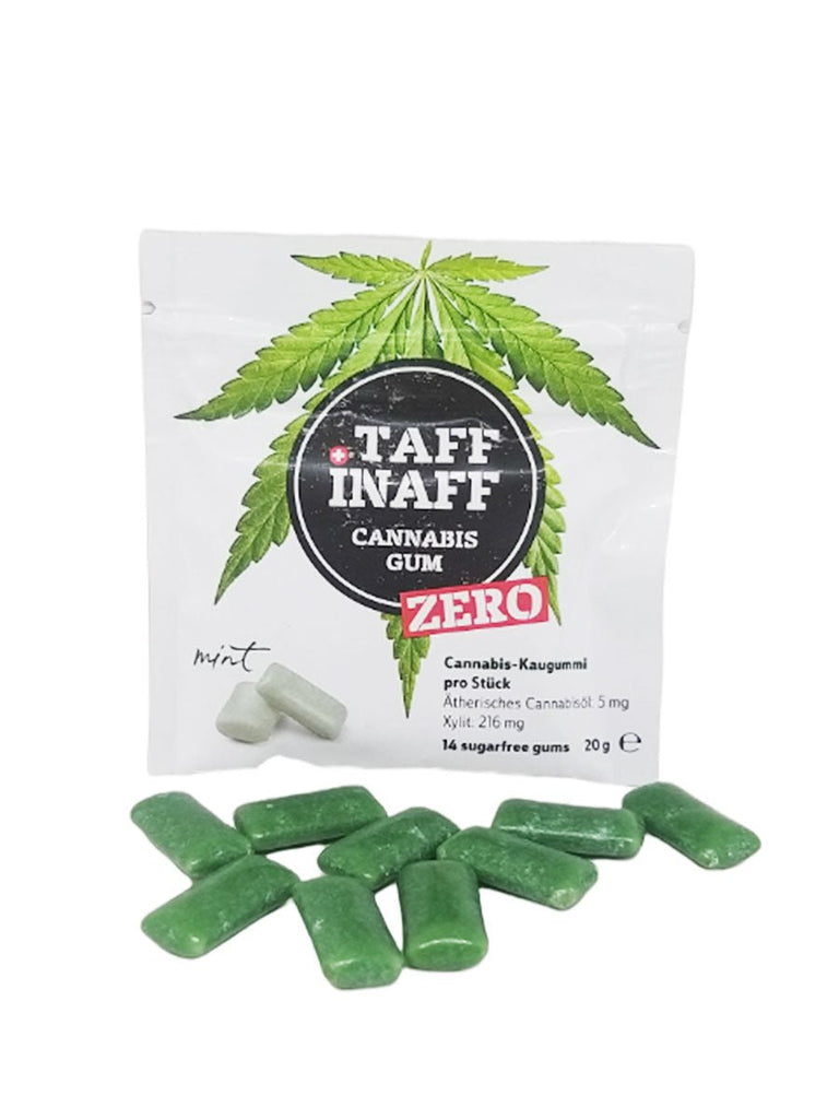 TAFF INAFF Zero - Cannabis Gum OHNE CBD und ohne Zucker - Brothers in Taste